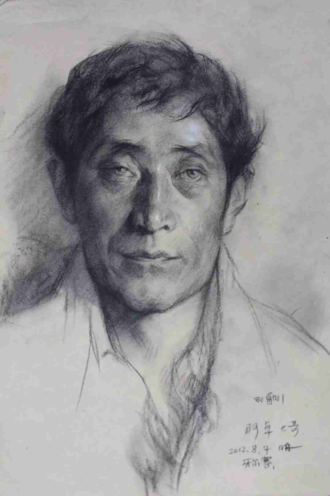 作為美術(shù)生,錯過什么都不能錯過九大美院各系教授的作品!圍墻畫室附圖3