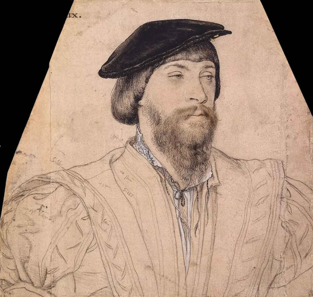 廣州畫室排名前三畫室鑒賞人物描畫精細的荷爾拜因素描,05