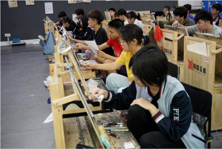 廣州美術高考班直擊二?！阕叩拿恳徊蕉妓銛?1