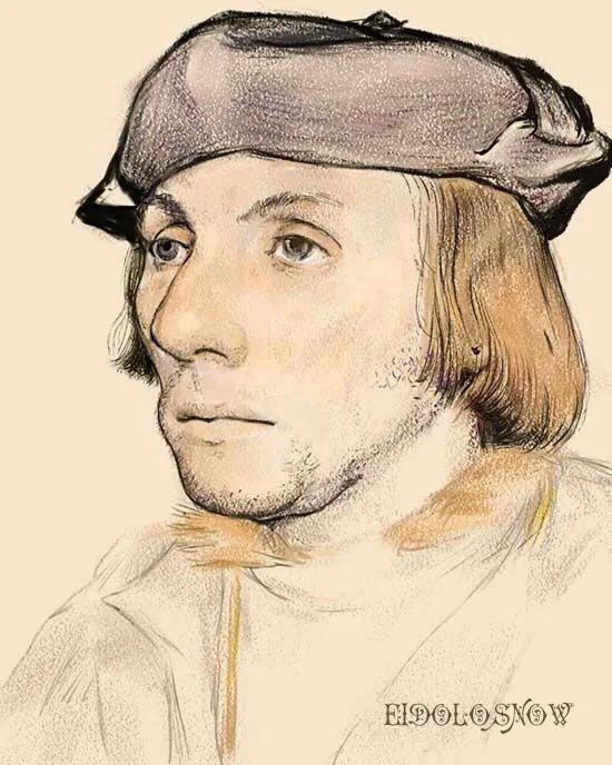 精選100幅中外大師人像作品，廣州圍墻畫室覺得你應該收藏！附圖64