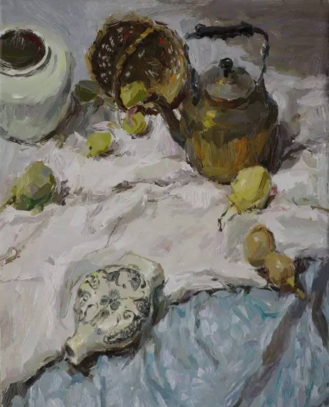 央美vs國美哪家強？廣州美術高考班帶大家看看基礎部色彩作品對比,02