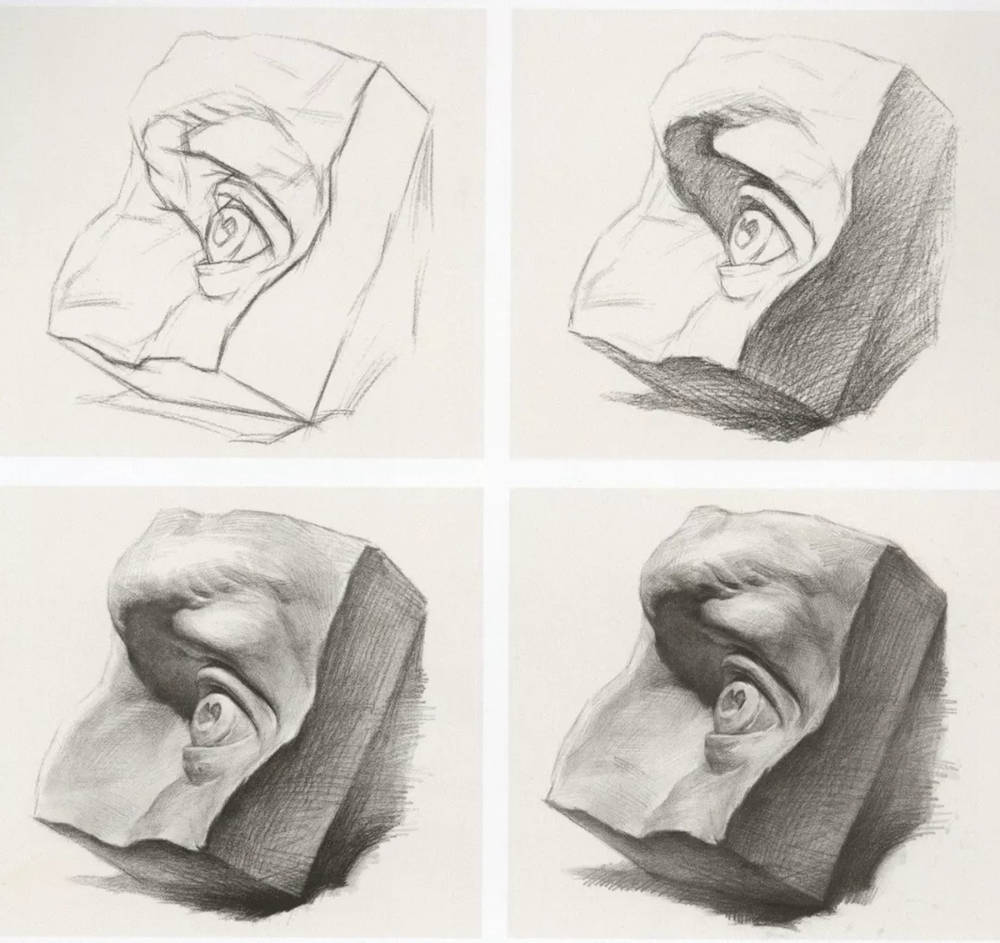 廣州藝考畫室,廣州素描畫室,廣州畫室素描培訓,08