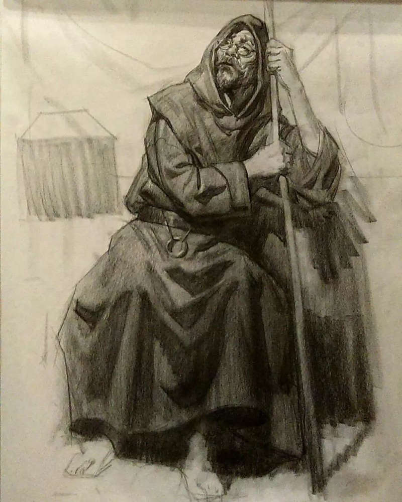 廣州十大畫室分享|50幅，每一幅都是大家公認的素描精品,12