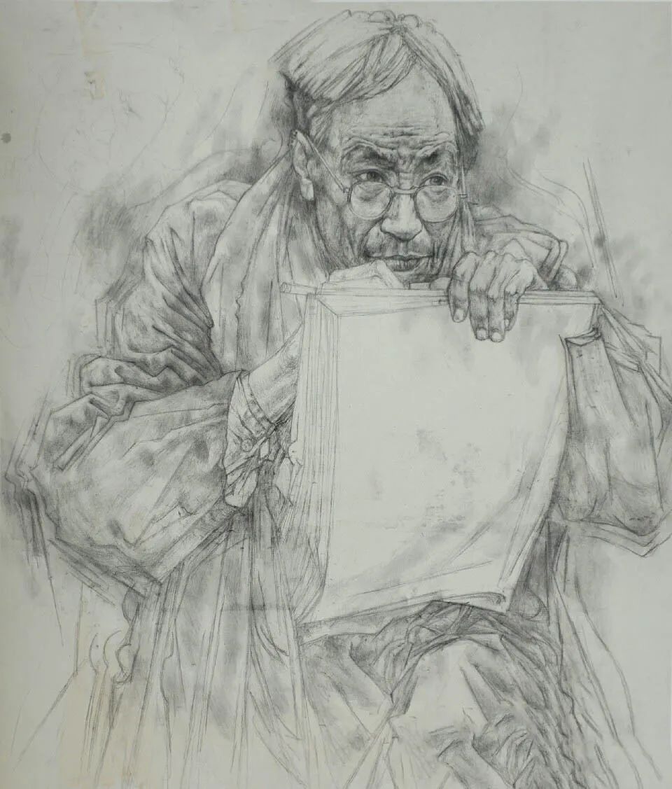 精選100幅中外大師人像作品，廣州圍墻畫室覺得你應該收藏！附圖94