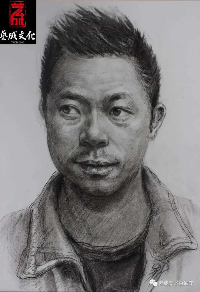 廣州美術(shù)高考班帶大家看看2021屆廣東藝成二模素描高分卷,73