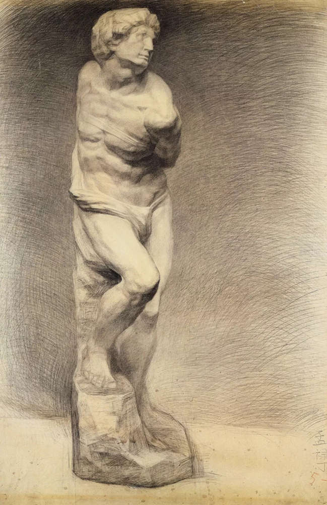 廣州前十畫(huà)室?guī)憧纯茨阊朊览纤孛瑁癸@素描的本質(zhì)?,103