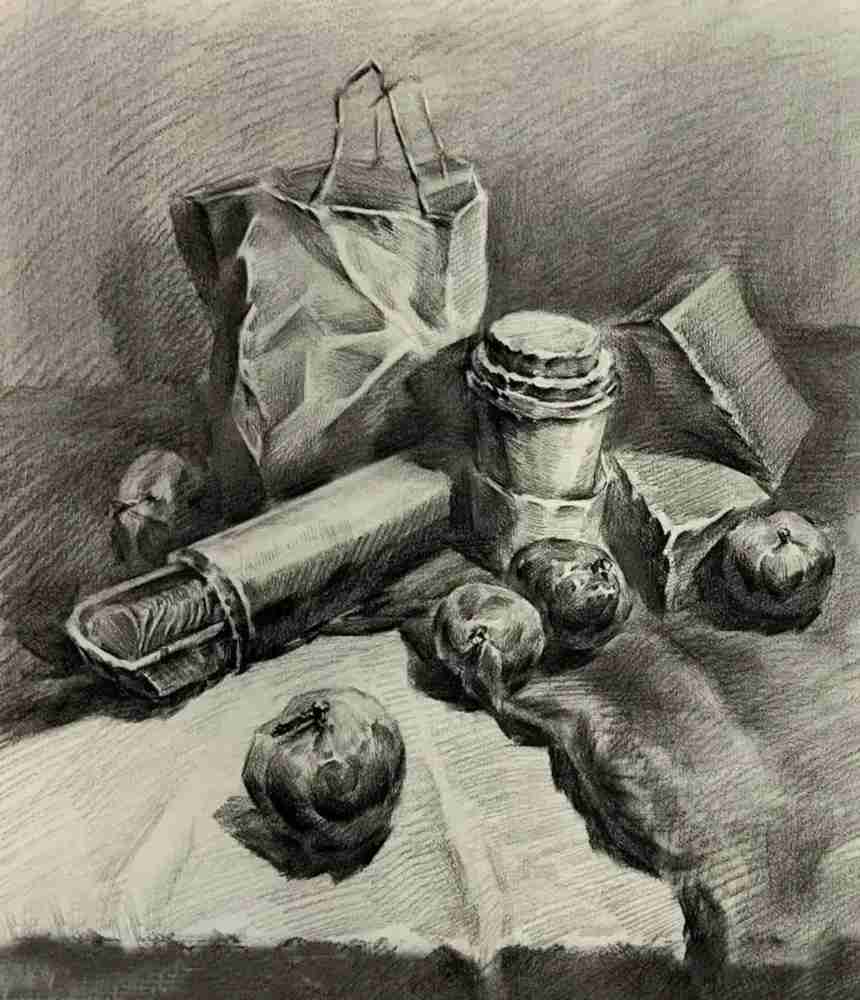 廣州十大畫室將各省一模素描卷放一起大pk,你找找都有哪些共同特征,30