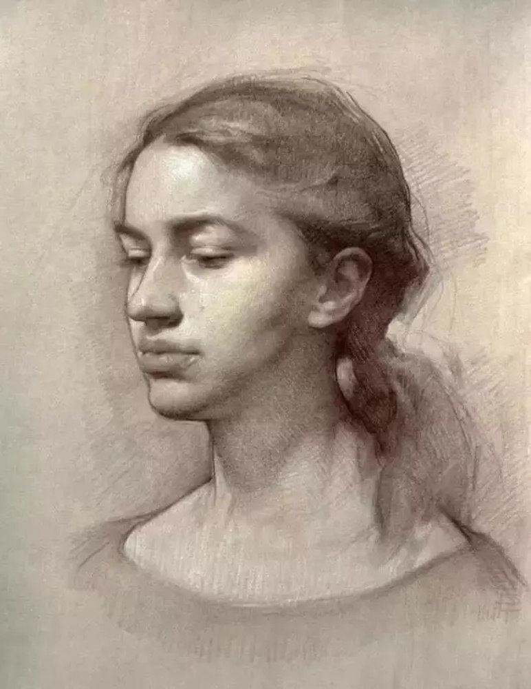 人物素描,廣州藝考畫(huà)室告訴你首先要掌握這些的東西,03