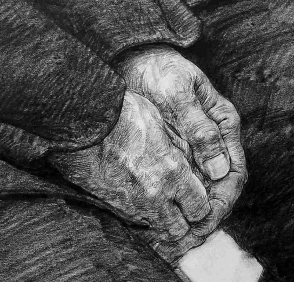 廣州畫室排名前五畫室給你整理了100幅手部刻畫作品拿去臨摹,22