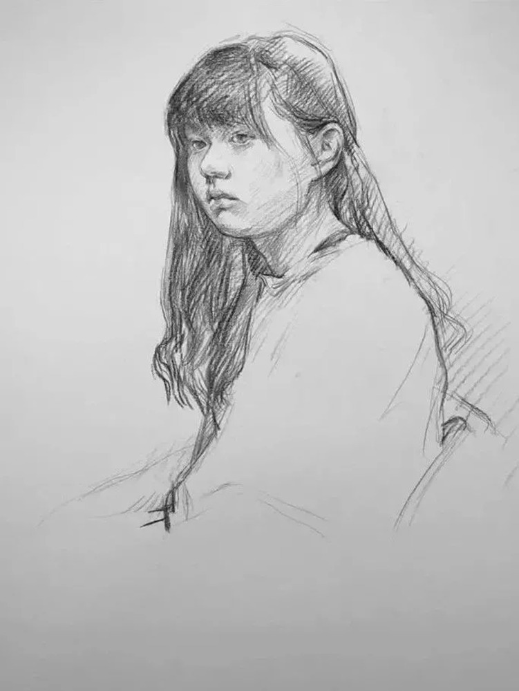 人物素描,廣州藝考畫(huà)室告訴你首先要掌握這些的東西,23