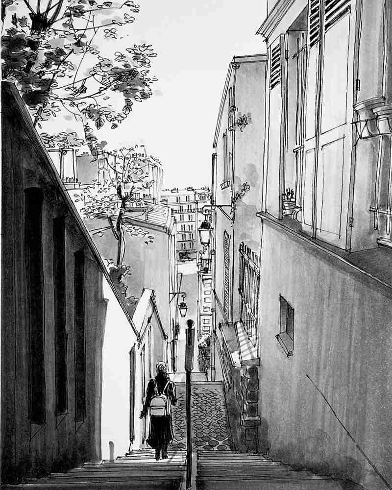 廣州藝考畫室美術知識：透視+細節+線條=完美畫面,24