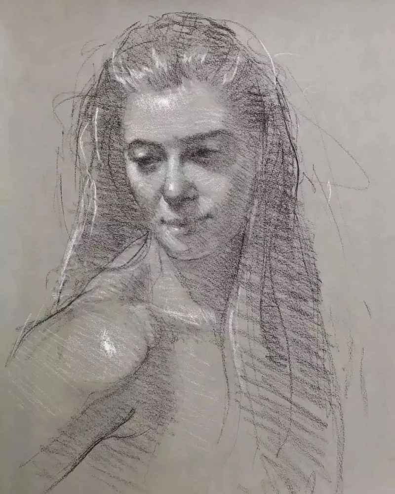 想要表現好素描,廣州十大畫室老師教你巧妙運用節奏韻律,22