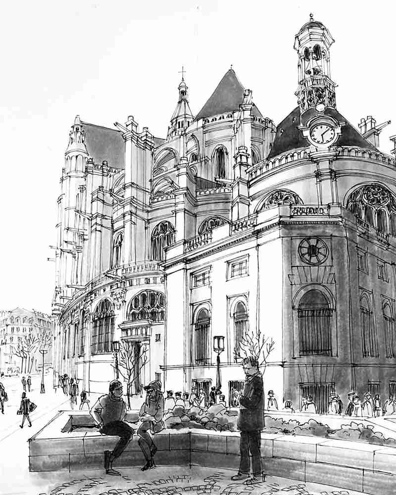 廣州藝考畫室美術知識：透視+細節+線條=完美畫面,13