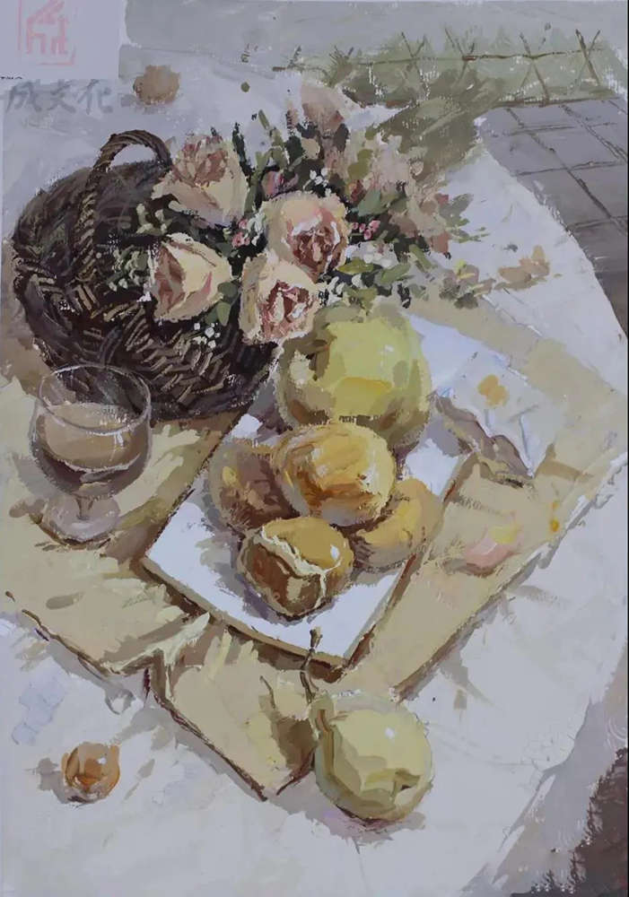 廣東模擬考/2020屆藝成一模高分卷欣賞（速寫、素描、色彩）,59