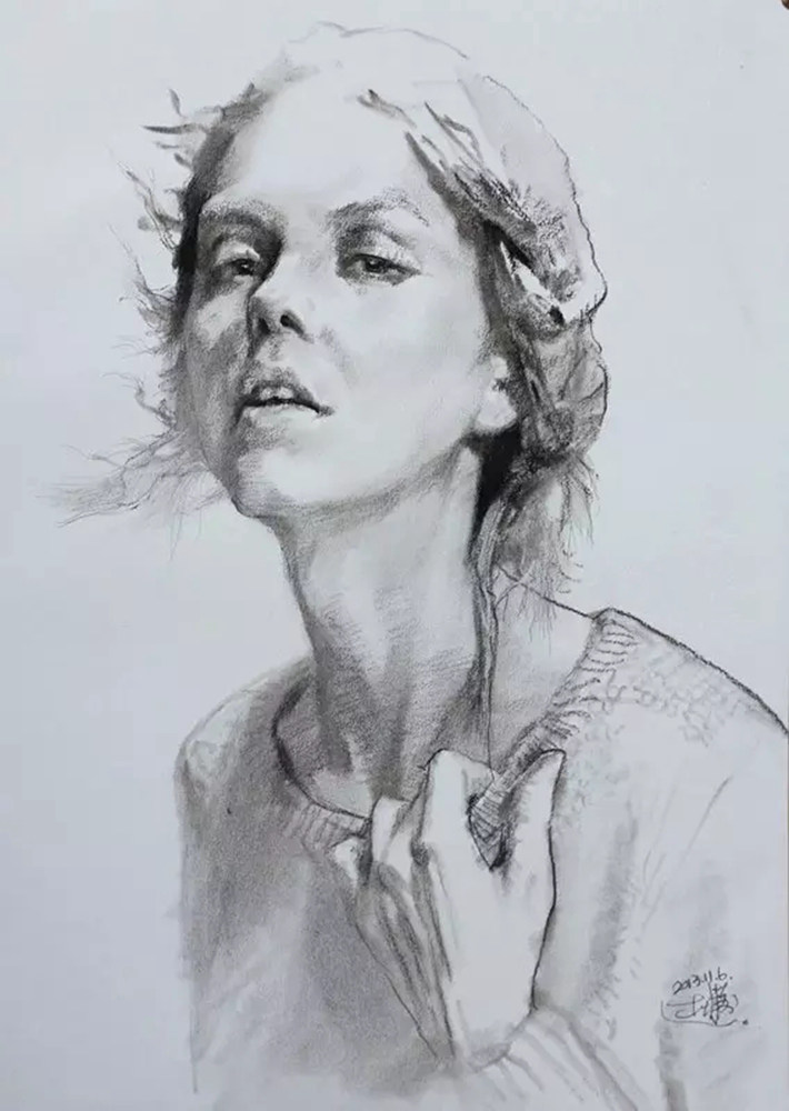 廣州畫室排名前十畫室告訴你好素描不在乎它的風(fēng)格，要深入人心,34