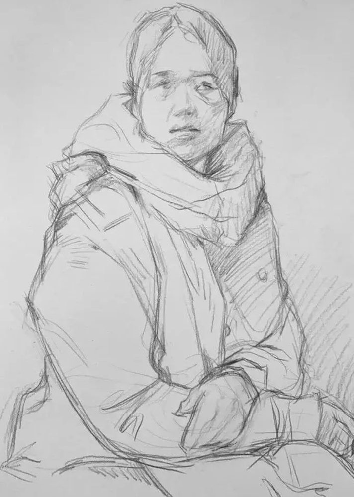 人物素描,廣州藝考畫(huà)室告訴你首先要掌握這些的東西,19