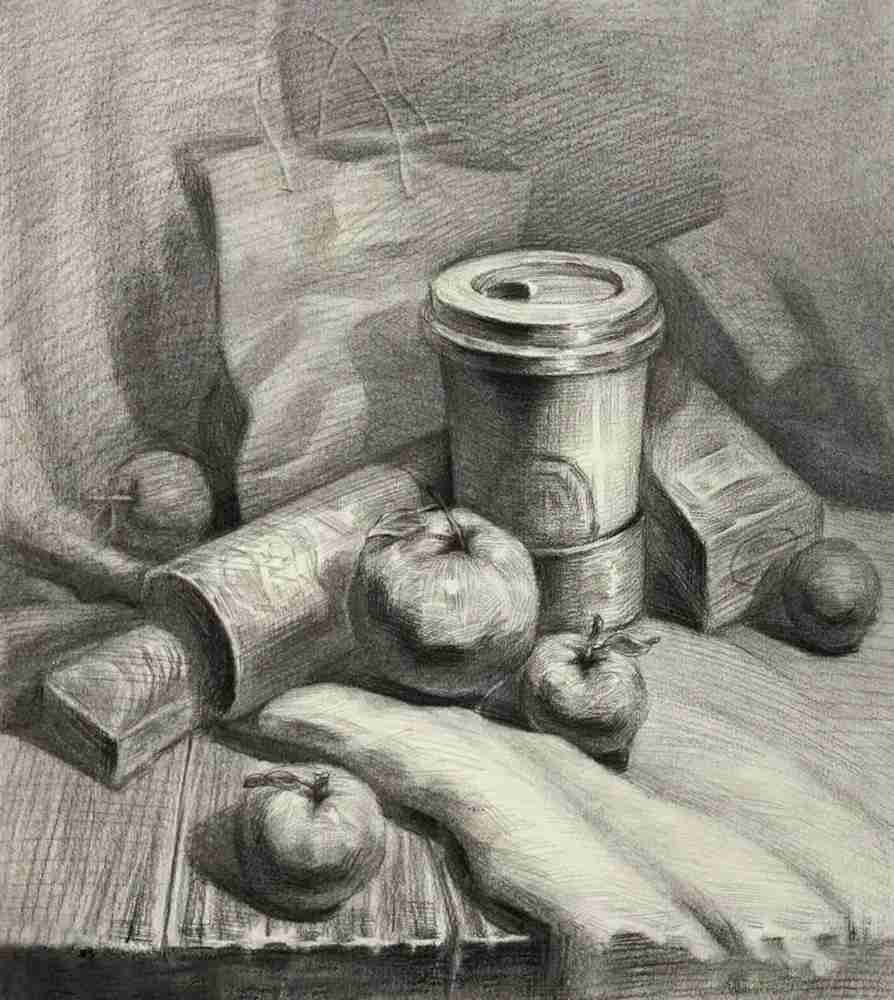 廣州十大畫室將各省一模素描卷放一起大pk,你找找都有哪些共同特征,28