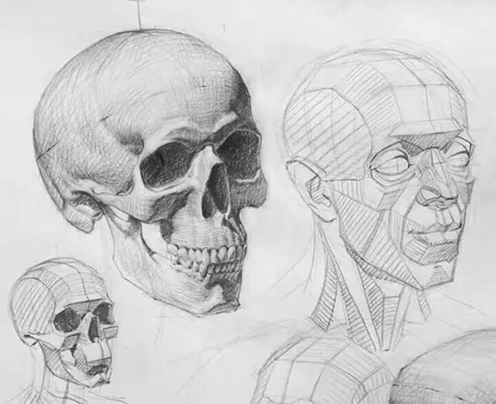 廣州畫室排名前十畫室給你一組適合零基礎臨摹的素描教程,47