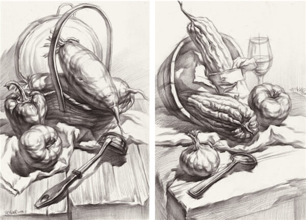 如何讓素描靜物急速提高?只需你做到廣州十大畫室整理的這3條圖2