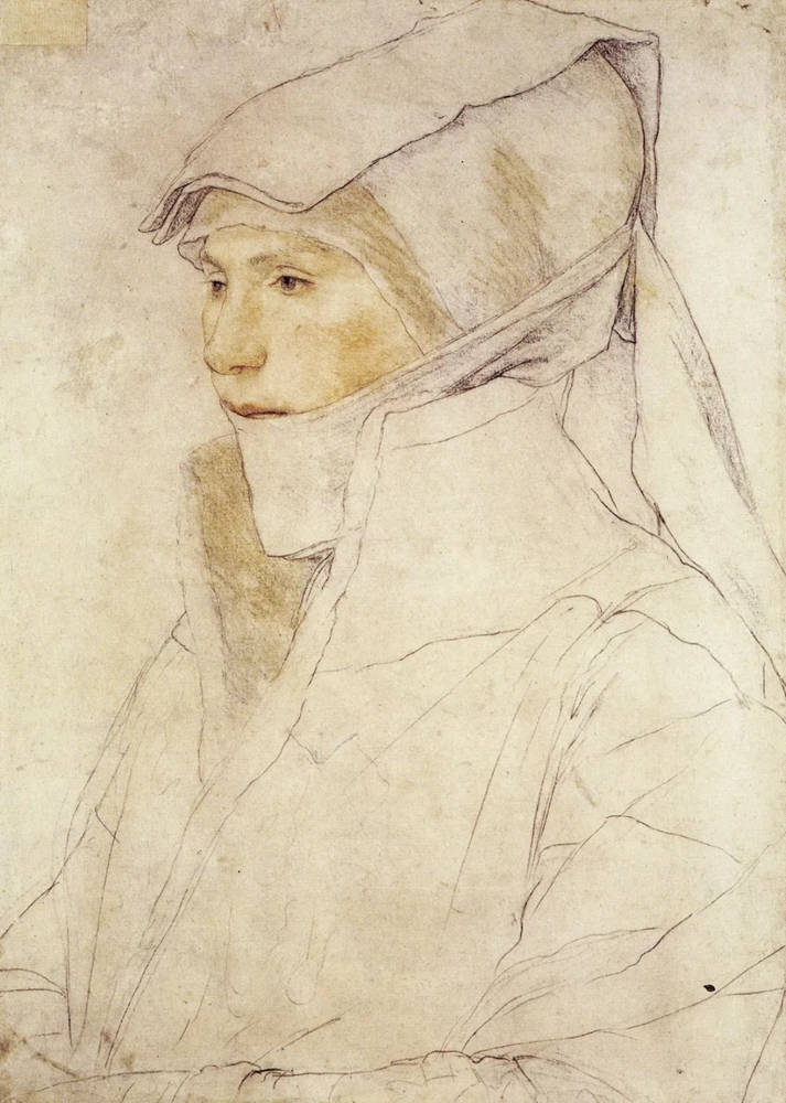 廣州畫室排名前三畫室鑒賞人物描畫精細的荷爾拜因素描,21