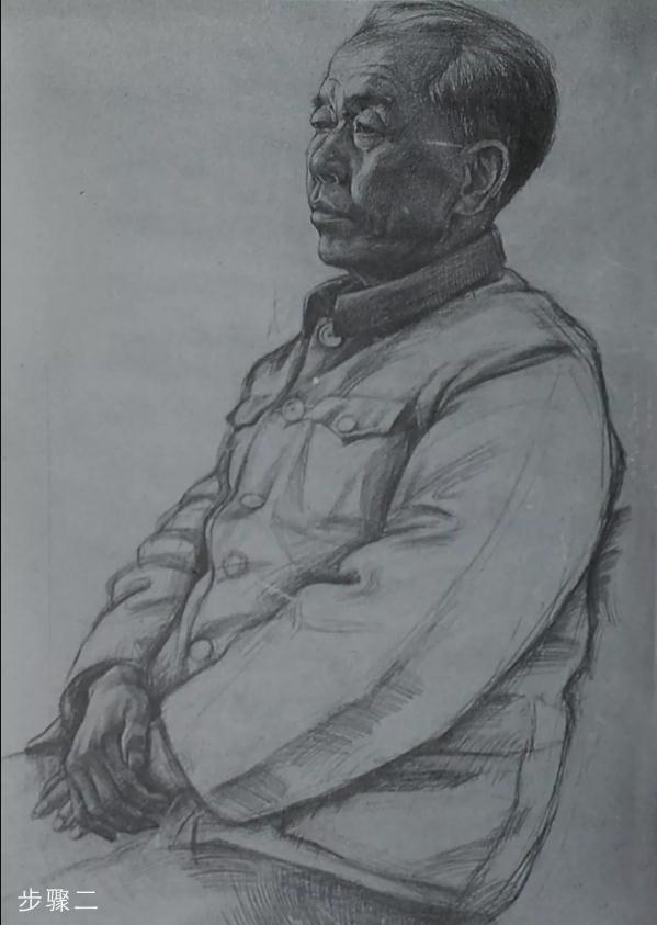 廣州前十畫室給你解密央美附中素描教學—人物半身像,05