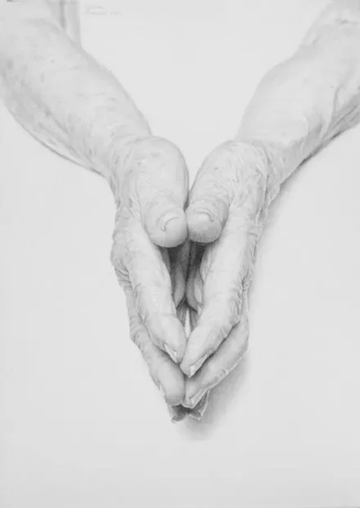 廣州畫室排名前五畫室給你整理了100幅手部刻畫作品拿去臨摹,84