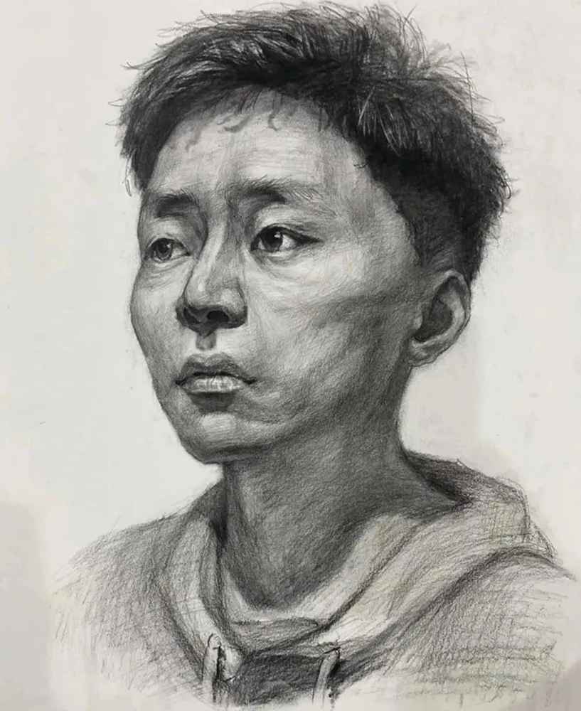 廣州十大畫室將各省一模素描卷放一起大pk,你找找都有哪些共同特征,27