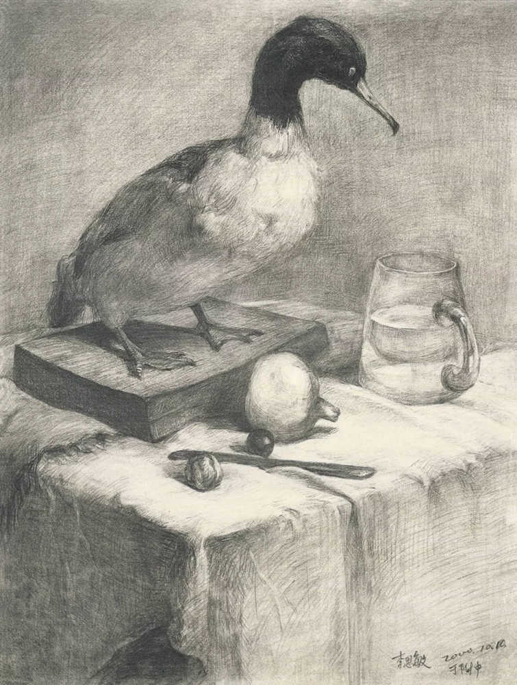 廣州前十畫(huà)室?guī)憧纯茨阊朊览纤孛瑁癸@素描的本質(zhì)?,12