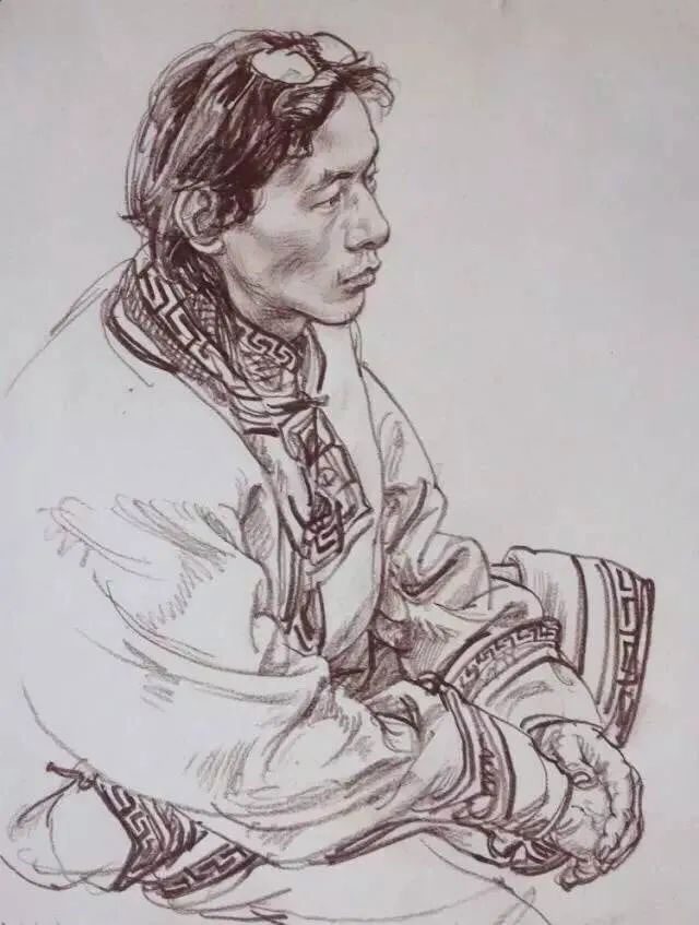 精選100幅中外大師人像作品，廣州圍墻畫室覺得你應該收藏！附圖91