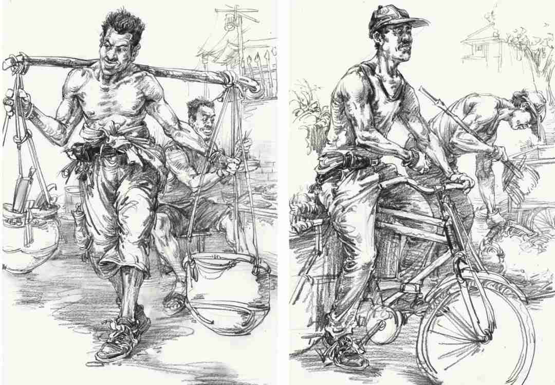 看完廣州美術高考班整理的這篇,就不會再說你不會畫速寫衣褶了,18