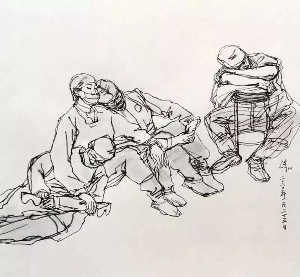 廣州圍墻畫室,廣州美術(shù)培訓(xùn),廣州速寫培訓(xùn),07