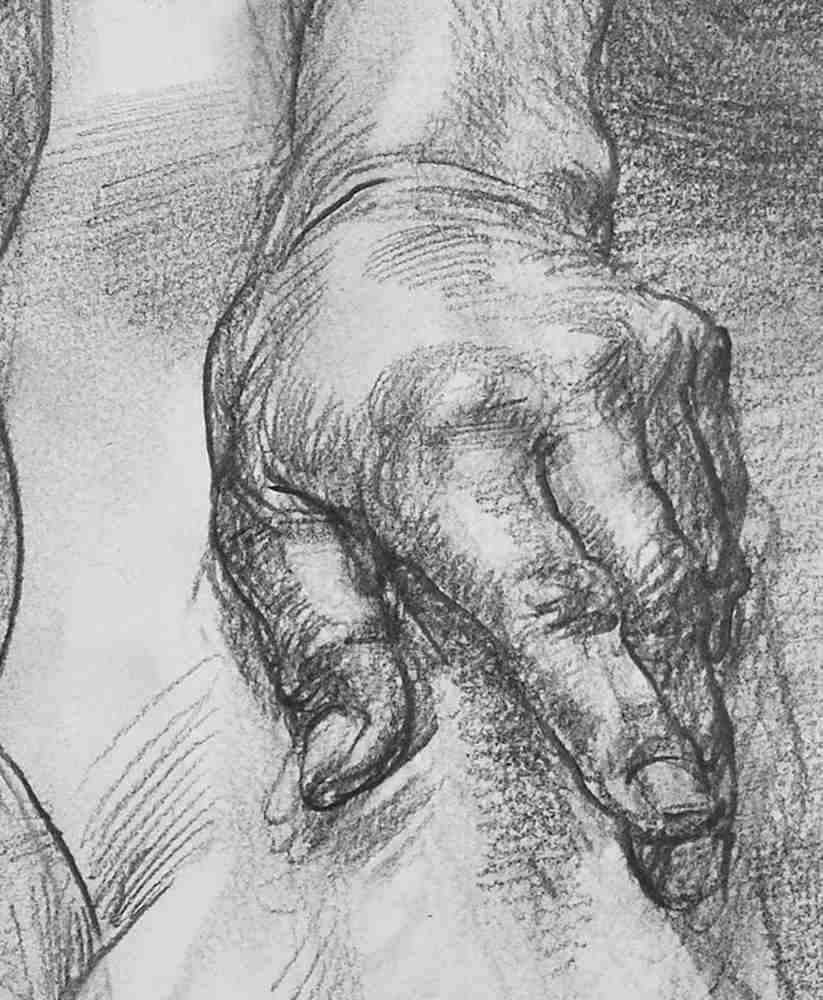 廣州畫室排名前五畫室給你整理了100幅手部刻畫作品拿去臨摹,15