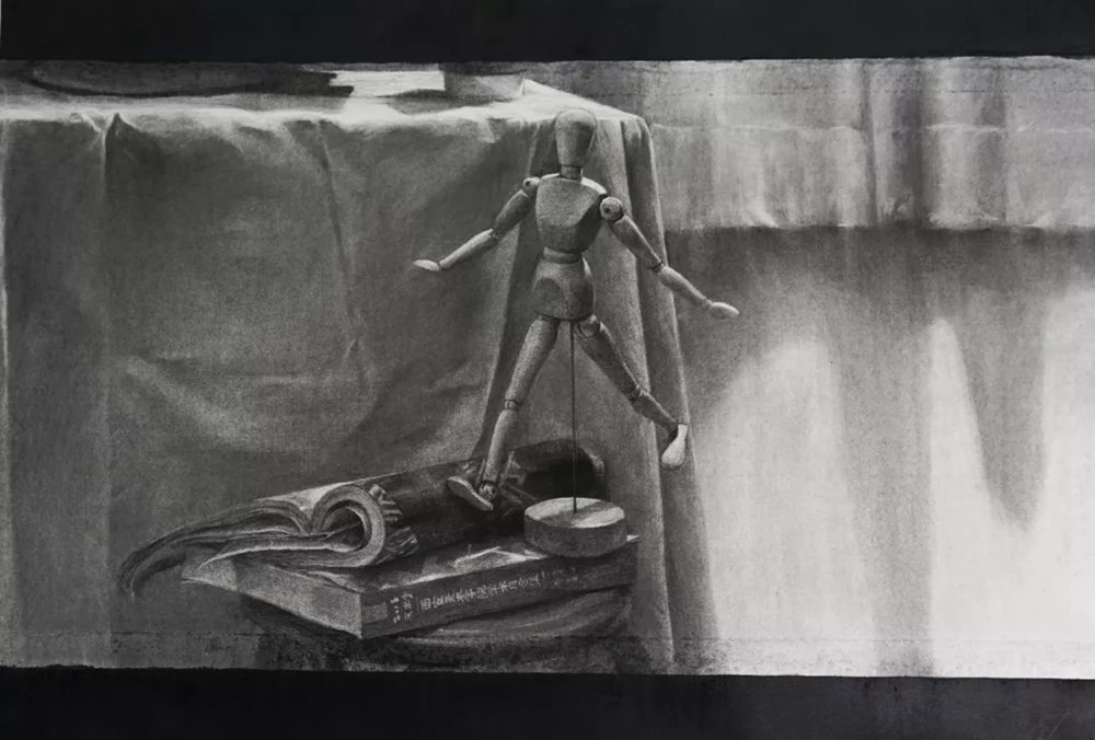 廣州畫室排名前三畫室整理:18年西安美術學院素描留校作品,07