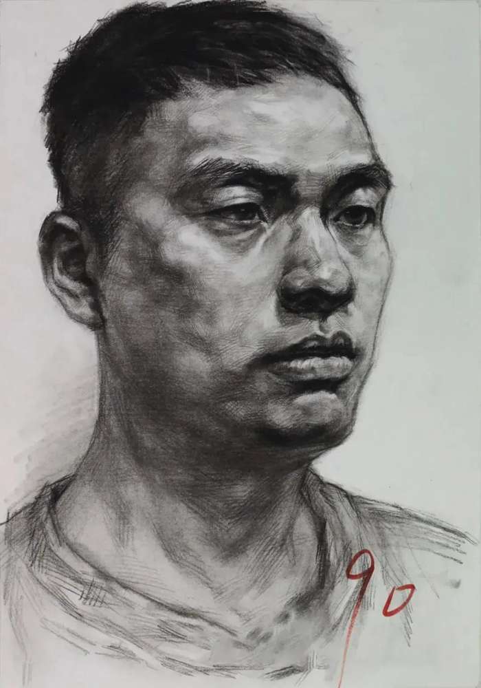 廣州十大畫室將各省一模素描卷放一起大pk,你找找都有哪些共同特征,12