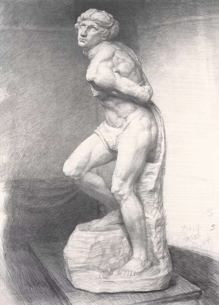 廣州前十畫(huà)室?guī)憧纯茨阊朊览纤孛瑁癸@素描的本質(zhì)?,101