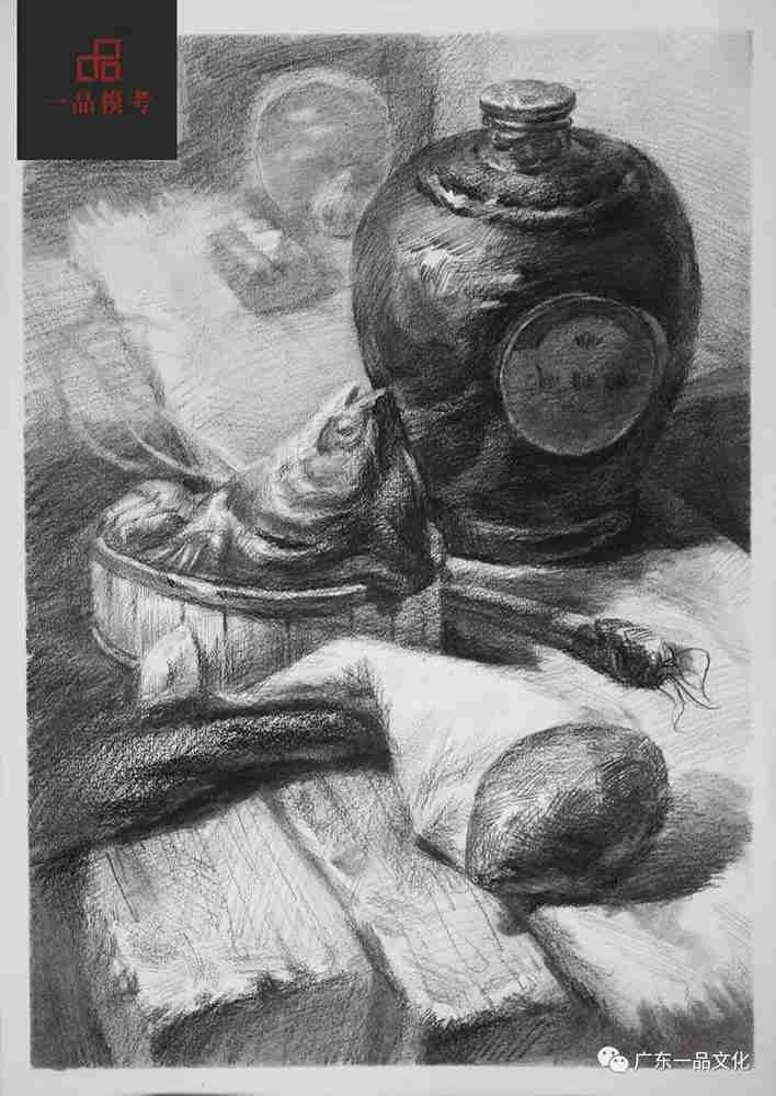 廣州十大畫室帶你看了21屆廣東一品“一模”素描卷別自閉哦,17