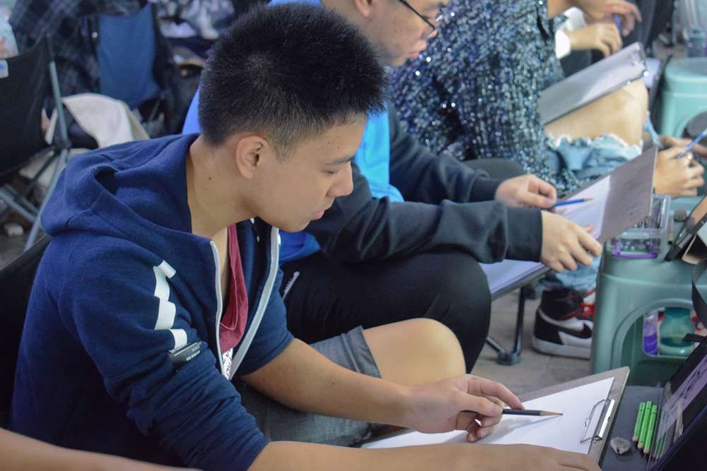 經過廣州美術高考班圍墻魔鬼特訓后的你們!聯考一定必勝,14