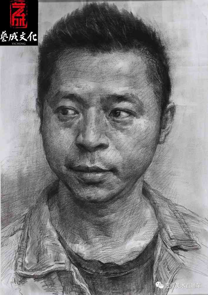 廣州美術(shù)高考班帶大家看看2021屆廣東藝成二模素描高分卷,07