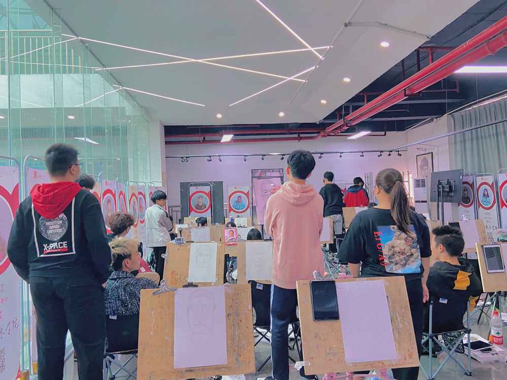 經過廣州美術高考班圍墻魔鬼特訓后的你們!聯考一定必勝,26