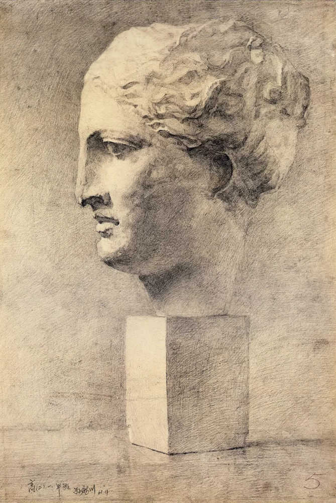 廣州前十畫(huà)室?guī)憧纯茨阊朊览纤孛瑁癸@素描的本質(zhì)?,48