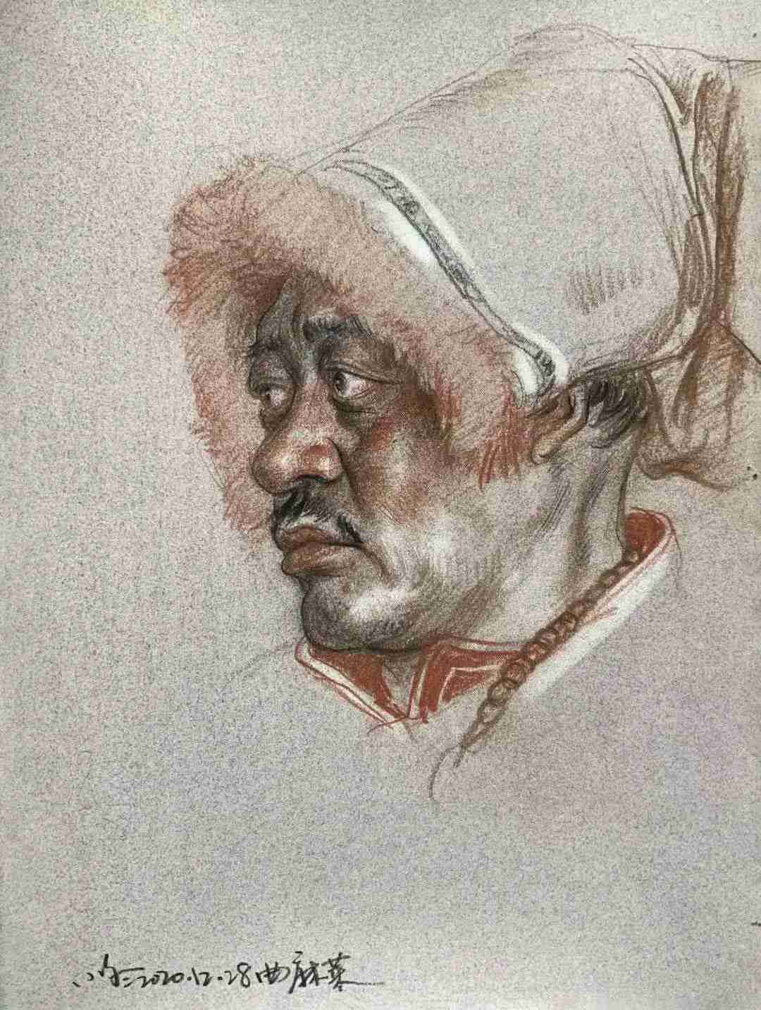 作為美術(shù)生,錯過什么都不能錯過九大美院各系教授的作品!圍墻畫室附圖54