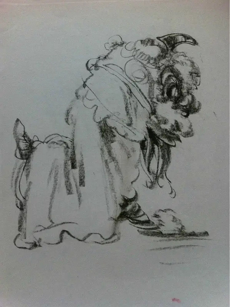 如果你正在學習線描速寫，廣州藝考畫室覺得這52幅作品正合適你,18