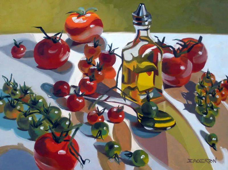 這樣通透的色彩靜物,短期的目標就它了!廣州圍墻畫室靜候佳音!附圖20