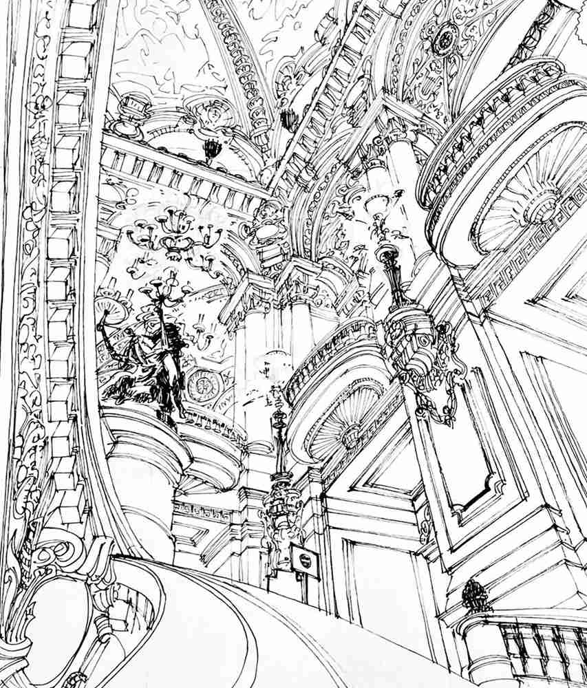 廣州藝考畫室美術知識：透視+細節+線條=完美畫面,24