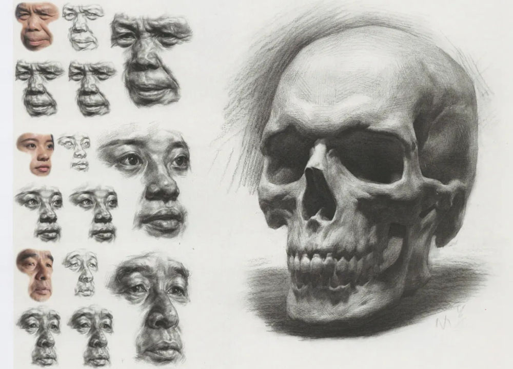 廣州畫室排名前三畫室超強干貨丨素描頭像基礎理論知,01