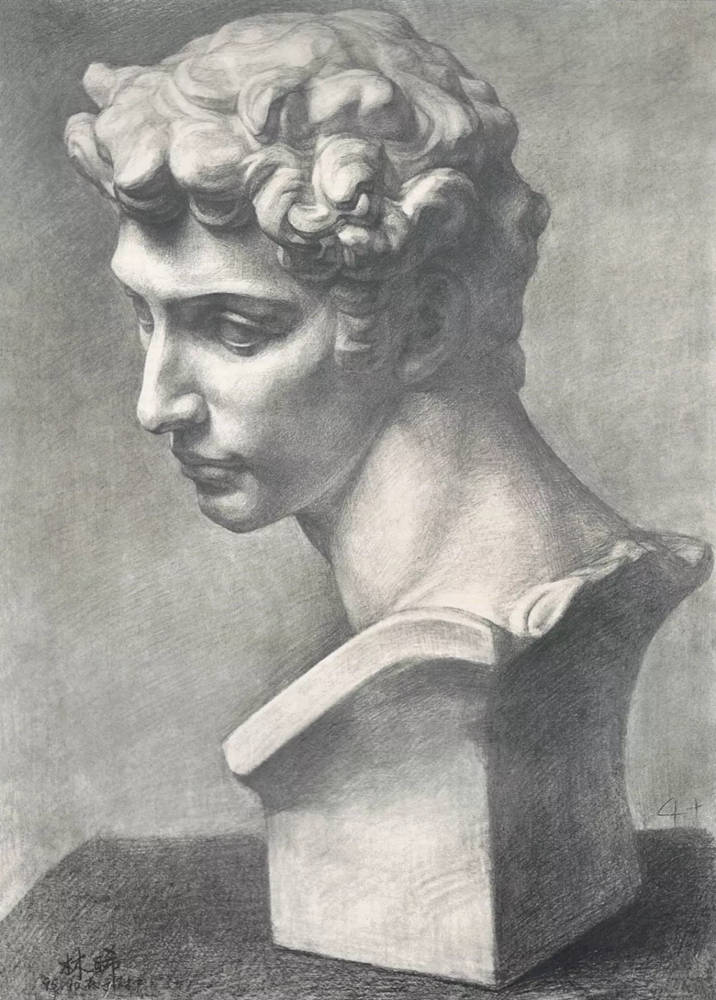 廣州前十畫(huà)室?guī)憧纯茨阊朊览纤孛瑁癸@素描的本質(zhì)?,96