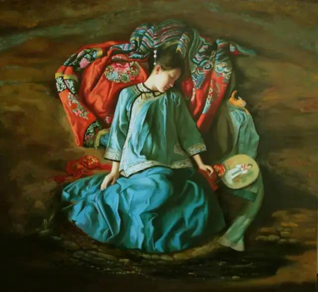 作為美術(shù)生,錯過什么都不能錯過九大美院各系教授的作品!圍墻畫室附圖108