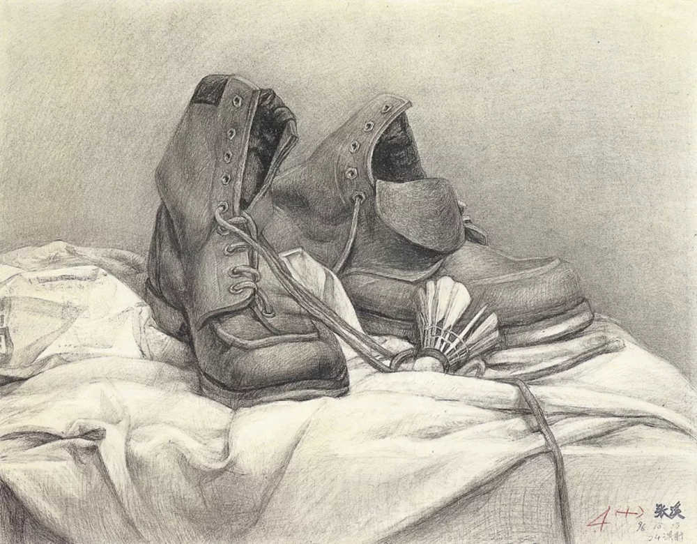 廣州前十畫(huà)室?guī)憧纯茨阊朊览纤孛瑁癸@素描的本質(zhì)?,06