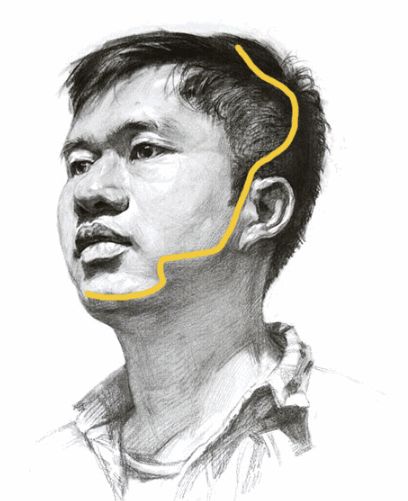 廣州十大畫室告訴你處理好素描明暗交界線還有這些方法,12