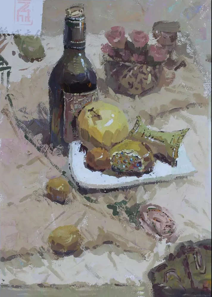 廣東模擬考/2020屆藝成一模高分卷欣賞（速寫、素描、色彩）,72